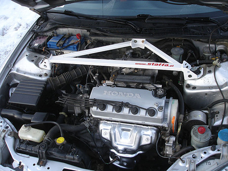 Rozpórka Honda Civic IV CRX 2 3 punktowa Czarna