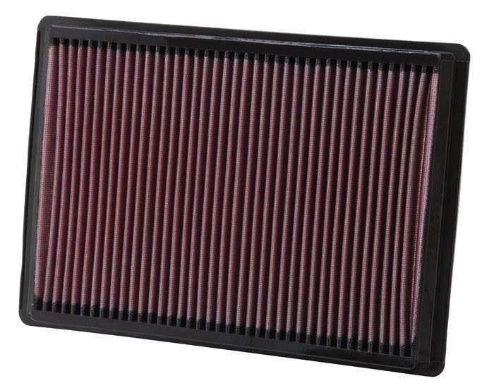 SEBON KN Panel Filter 33 2295 Intake system Panel filters Panel  filters KN Wkładki 2010 Dodge Challenger 5.7L V8 Fuel Injection  All Models