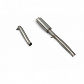 Muffler Upgrade to CatBack (Resonated) Ford Fiesta MK7 1.0T EcoBoost (Standard Valance)