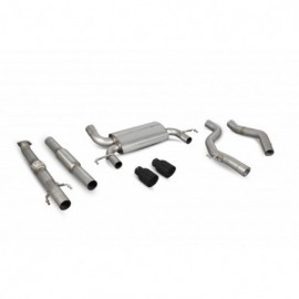 CatBack Opel Vauxhall Corsa E VXR Resonated