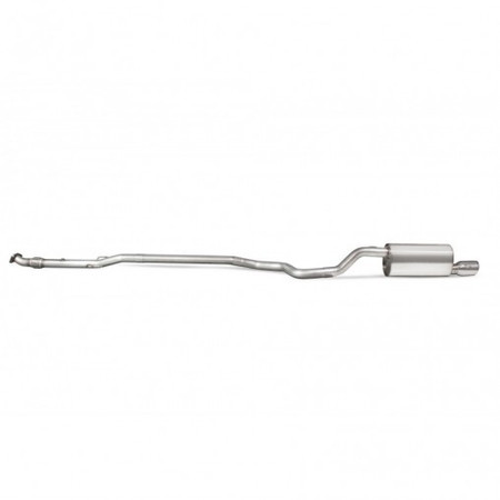 CatBack Opel Vauxhall Corsa E 1.4 Non-resonated