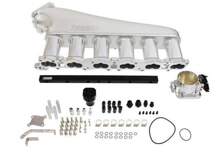Intake Manifold Nissan RB26 with Throttle Body and Fuel Rail