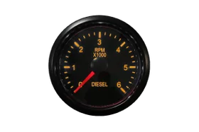 Diesel Tachometer 52mm T270 Auto Gauge