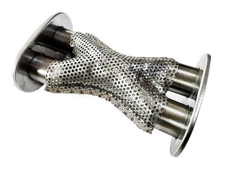 Uniwersalny Tłumik Sportowy EX006 Eliptyczny X-PIPE – Stal Kwasoodporna T304