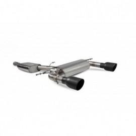 CatBack Audi TT MK3 2.0 TFSI Quattro (Non-GPF) Resonated with Electronic Valves