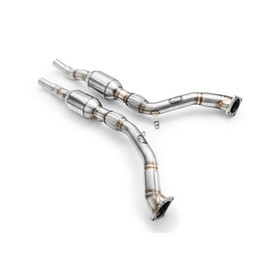 Downpipe Audi A6 S6 Allroad C5 2.7 T z katalizatorem EURO 4 200 CPSI