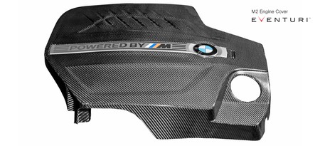 Engine cover BMW N55 Black Carbon Eventuri  