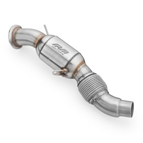 Downpipe BMW E60 E61 525d 530d 530xd M57N2 z tłumikiem
