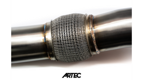 Front Pipe Mitsubishi Lancer Evo 7-9 4G63 3.5”