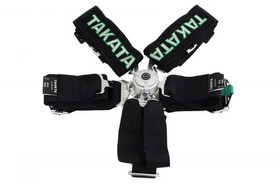 Racing harness 6-point 3" black – Takata Replica, harness