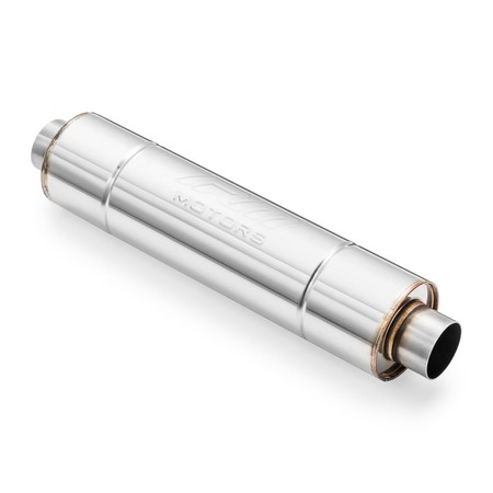 Sport Exhaust Muffler RM01 54mm Round – Universal, Stainless Steel T304