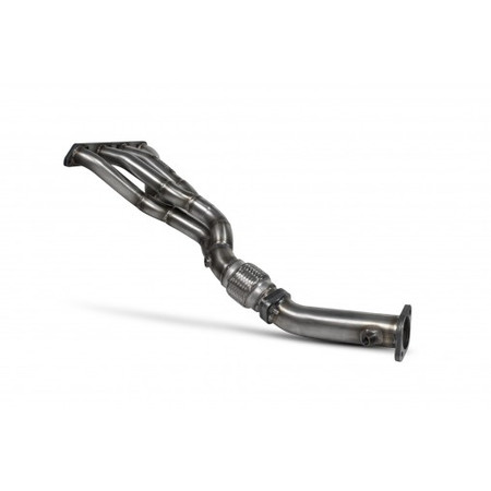 Kolektor Mini Cooper S R52/R53 bez katalizatora (de-cat)