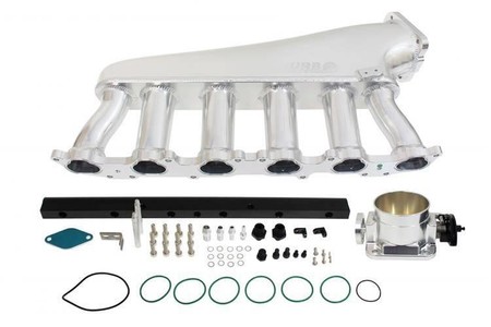 Intake manifold Toyota Lexus 1FZ with throttle body and fuel rail