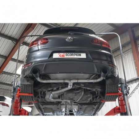 CatBack Volkswagen Golf MK6 GTI 2.0 TSI Non-resonated Predator