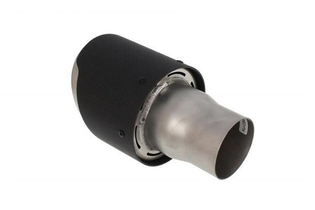 Exhaust tip 114 mm, inlet 63 mm – carbon