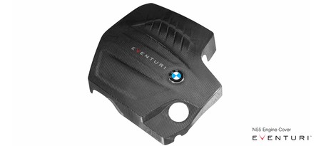 Engine cover BMW N55 Black Carbon Eventuri  