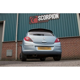 CatBack Opel Vauxhall Corsa D 1.0/1.2/1.4 Resonated