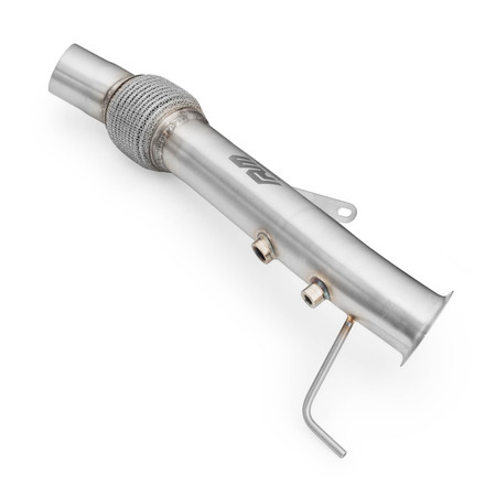 Downpipe BMW E87 118d 120d M47N2 outlet 61 mm