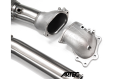 Rura wylotowa Mitsubishi Lancer Evo 4B11T 3.5" odlew – wersja 2