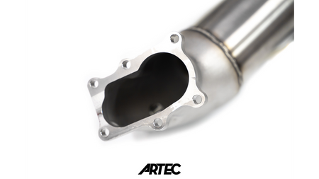 Nissan RB25 4" To 3.5" Cast Downpipe + Mild Pipe