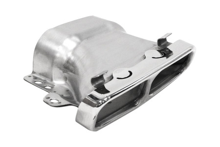 Końcówka tłumika 210×80 mm, wejście 140×85 mm – Mercedes A45/S600