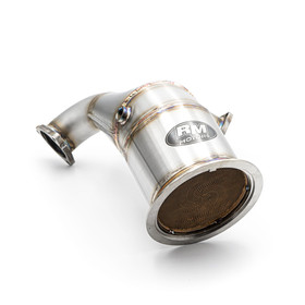 Downpipe Audi S4 B9, S5 8W6 with catalytic converter OBD