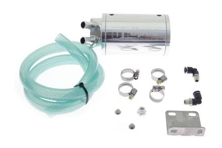 Oil Catch Tank 15mm Srebrny D1Spec