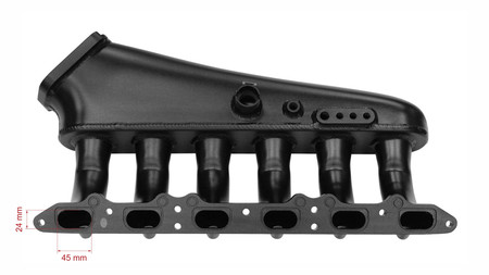 Intake Manifold BMW M54 with Throttle Body and Fuel Rail