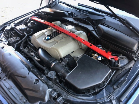 Strut Bar BMW 5 E60 E61 PRO Black