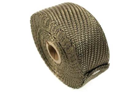 Exhaust heat wrap DEI Cool - Tape 25mm x 30m Titanium