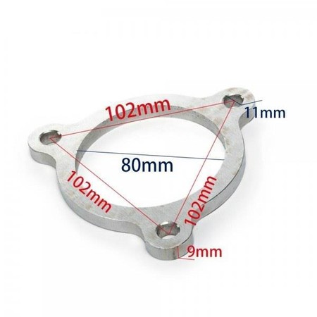 Downpipe Flange K04 1.8 T Audi S3 8LTT Seat Leon Cupra R