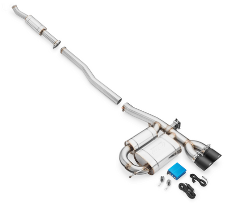 Catback MINI Cooper S F56 LCI JCW B48D końcówka 1