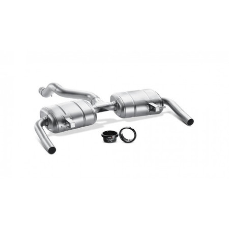 Renault Clio III RS 200 Slip-On Line Stainless Steel Akrapovic