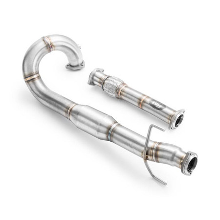 Downpipe Saab 9-5 Mk1 Mk2 2.0T 2.3T B205 B235 z katalizatorem EURO 3 200 CPSI