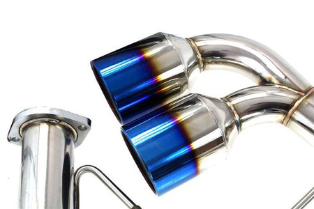 Nissan GT-R R35 (80 mm | Przelotowy tłumik z silencerem) Układ wydechowy Cat-Back