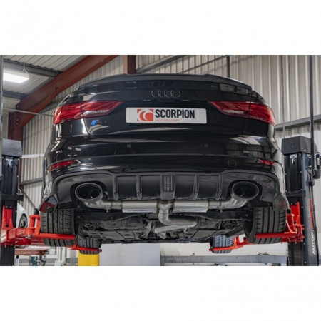 CatBack Audi S3 2.0T 8V Saloon PFL Non-resonated with Electronic Valves