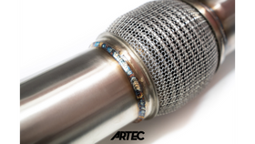 Front Pipe Mitsubishi Lancer Evo 7-9 4G63 3.5”