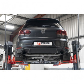 CatBack Volkswagen Golf Mk6 GTI 2.0 TSI wyciszony Predator