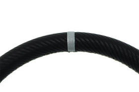 Kierownica SLIDE 350 mm carbon offset 90 mm Silver Strip