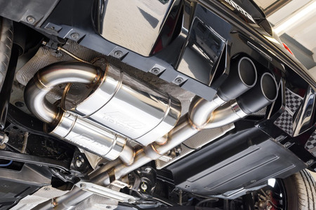 Catback MINI Cooper S F56 LCI JCW B48D końcówka 1