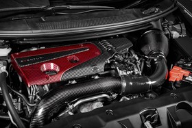 Osłona silnika Honda FK8 FK2 czarno-czerwona Eventuri