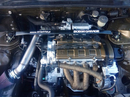 Rozpórka Honda Prelude III 3 Czarna