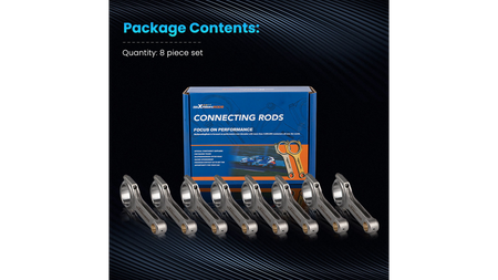 Forged Connecting Rods BMW M60 M60B40 4.0L M62 4.4L 143mm MaXpeedingRods