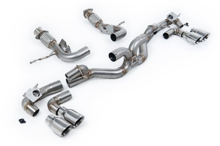 CatBack Chevrolet Corvette Stingray ( C8 ) 6.2L V8 ( modele bez OPF/GPF ) 2020 - 2025 Milltek Sport