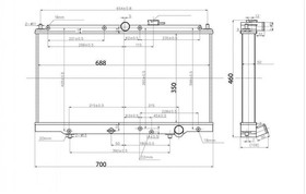 Performance Radiator Honda Prelude 92-96