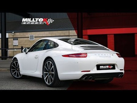Rear Silencer(s) Porsche 911 991.1 3.8 ( C2S / C4S ) 2011 - 2015 Milltek Sport