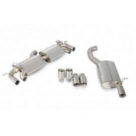 CatBack Volkswagen Golf R MK7 Resonated with Electronic Valves