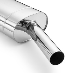 Universal elliptical muffler E204G 50 without embossing