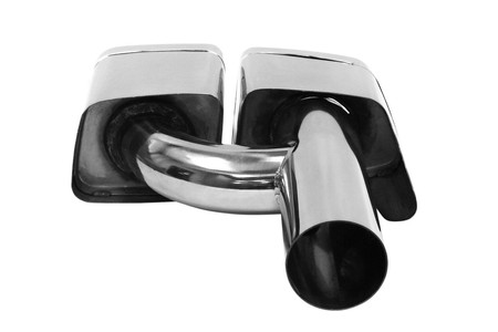 Końcówka tłumika 255×100 mm, wejście 63 mm – Mercedes E63 W212