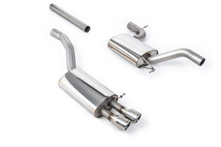 Cat-back Skoda Octavia vRS 2.0 TSI 2010 - 2013 ( Quieter ) Milltek Sport